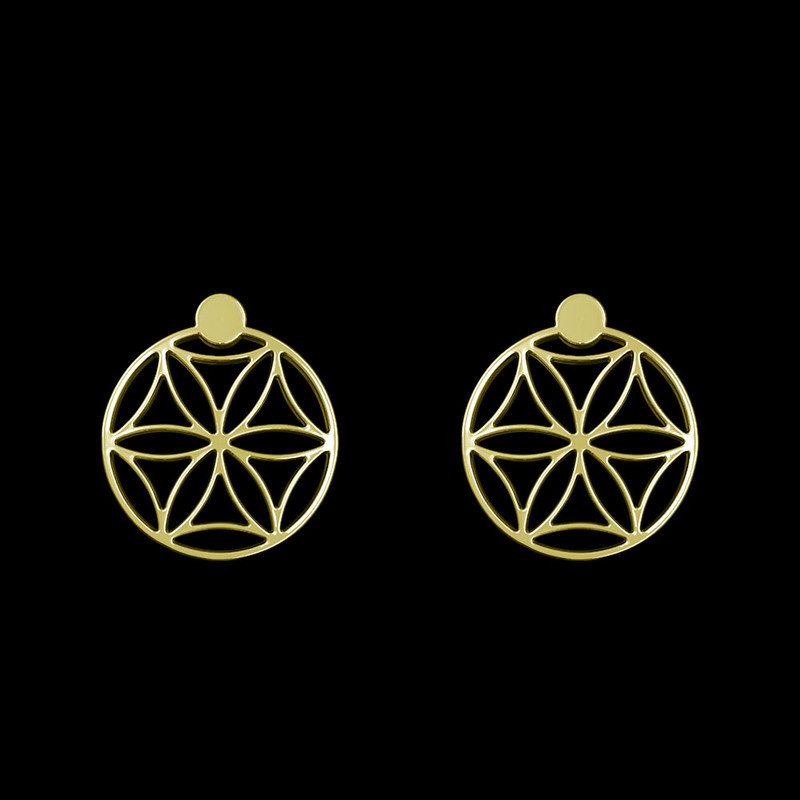 گوشواره طلا 18 عیار زنانه مدوپد مدل ستاره کد GA1-11826 گوشواره طلا 18 عیار زنانه مدوپد مدل ستاره کد GA1-11826