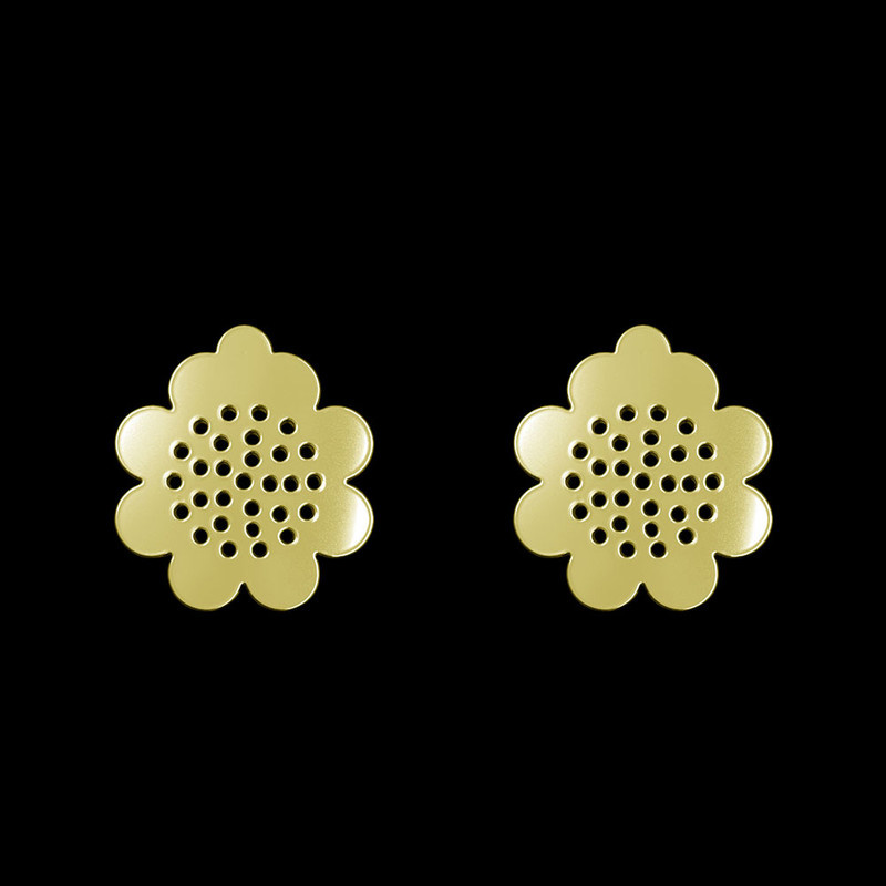 گوشواره طلا 18 عیار زنانه مدوپد مدل گل کد GA1-11840 گوشواره طلا 18 عیار زنانه مدوپد مدل گل کد GA1-11840