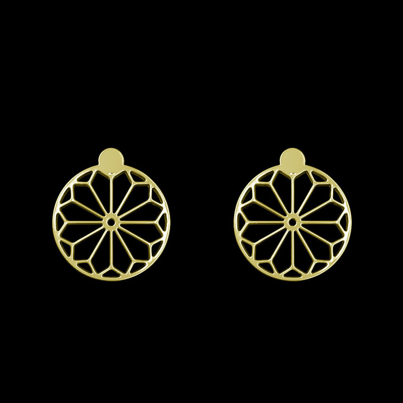 گوشواره طلا 18 عیار زنانه مدوپد مدل دایره کد GA1-11852 گوشواره طلا 18 عیار زنانه مدوپد مدل دایره کد GA1-11852