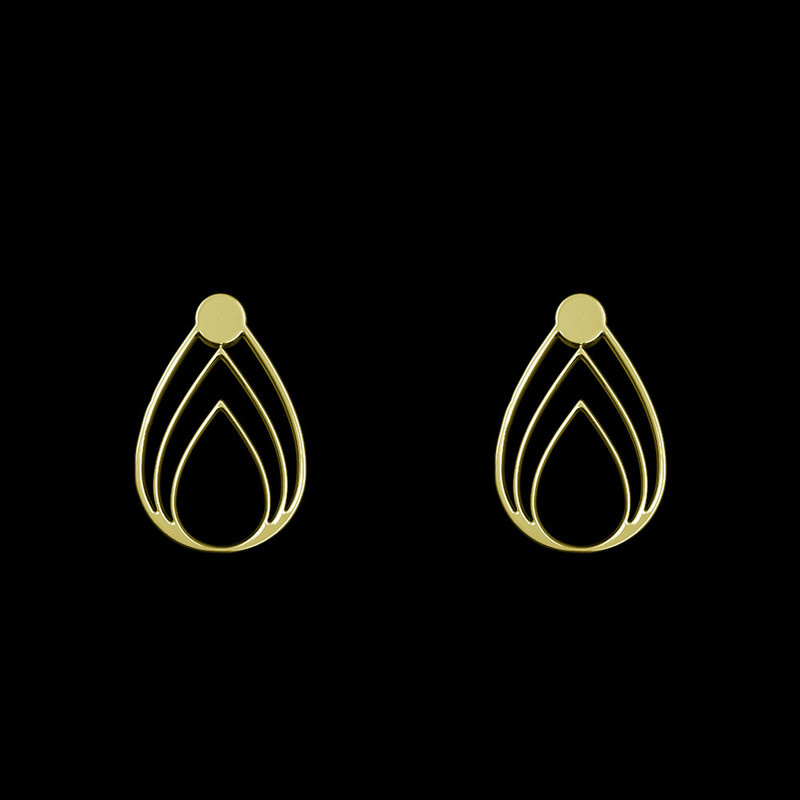 گوشواره طلا 18 عیار زنانه مدوپد مدل اشک کد GA1-11873 گوشواره طلا 18 عیار زنانه مدوپد مدل اشک کد GA1-11873