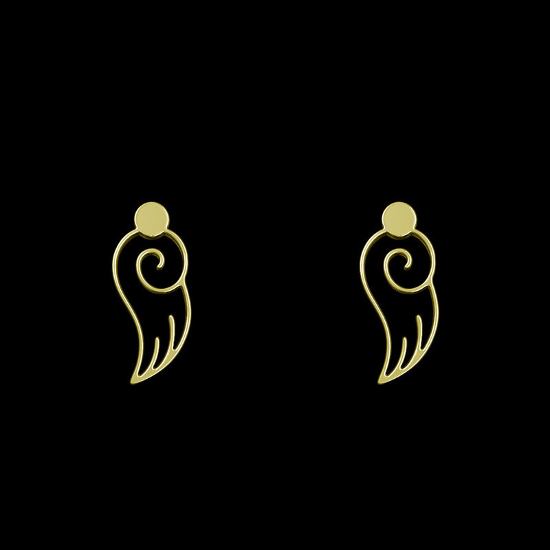 گوشواره طلا 18 عیار زنانه مدوپد مدل بال کد GA1-11889 گوشواره طلا 18 عیار زنانه مدوپد مدل بال کد GA1-11889