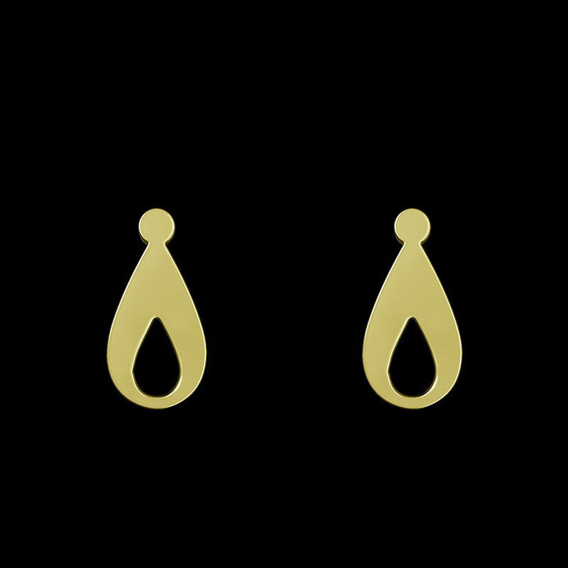 گوشواره طلا 18 عیار زنانه مدوپد مدل هندسی کد GA1-11925 گوشواره طلا 18 عیار زنانه مدوپد مدل هندسی کد GA1-11925