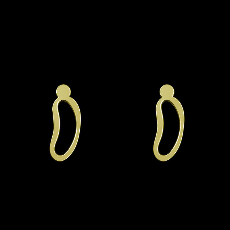 گوشواره طلا 18 عیار زنانه مدوپد مدل هندسی کد GA1-11988 گوشواره طلا 18 عیار زنانه مدوپد مدل هندسی کد GA1-11988