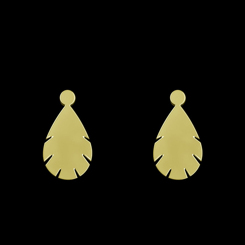 گوشواره طلا 18 عیار زنانه مدوپد مدل اشک کد GA1-12005 گوشواره طلا 18 عیار زنانه مدوپد مدل اشک کد GA1-12005