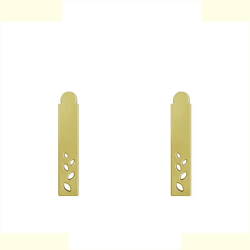 گوشواره طلا 18 عیار زنانه مدوپد مدل مستطیل کد GA1-12133 گوشواره طلا 18 عیار زنانه مدوپد مدل مستطیل کد GA1-12133