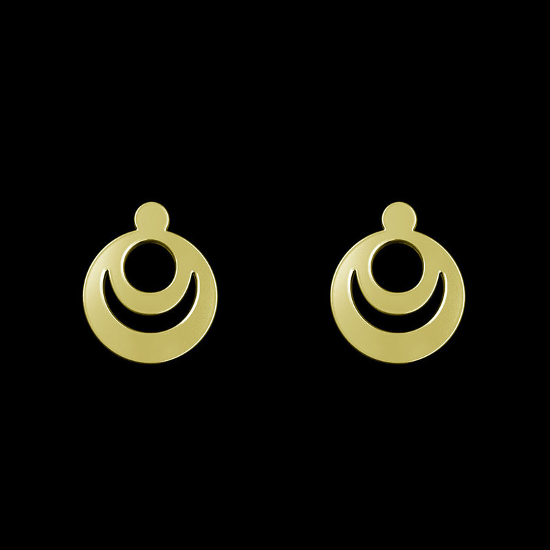 گوشواره طلا 18 عیار زنانه مدوپد مدل دایره کد GA1-12136 گوشواره طلا 18 عیار زنانه مدوپد مدل دایره کد GA1-12136