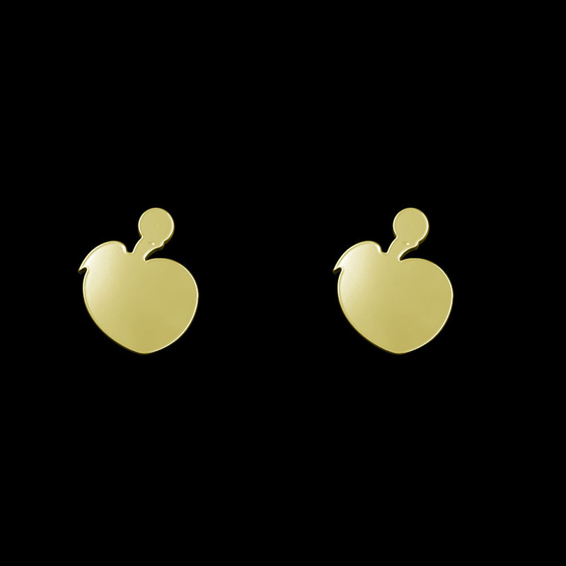 گوشواره طلا 18 عیار زنانه مدوپد مدل هلو کد GA1-12309 گوشواره طلا 18 عیار زنانه مدوپد مدل هلو کد GA1-12309