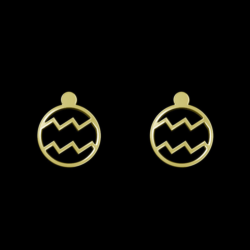 گوشواره طلا 18 عیار زنانه مدوپد مدل نماد یونانی کد GA1-12657 گوشواره طلا 18 عیار زنانه مدوپد مدل نماد یونانی کد GA1-12657