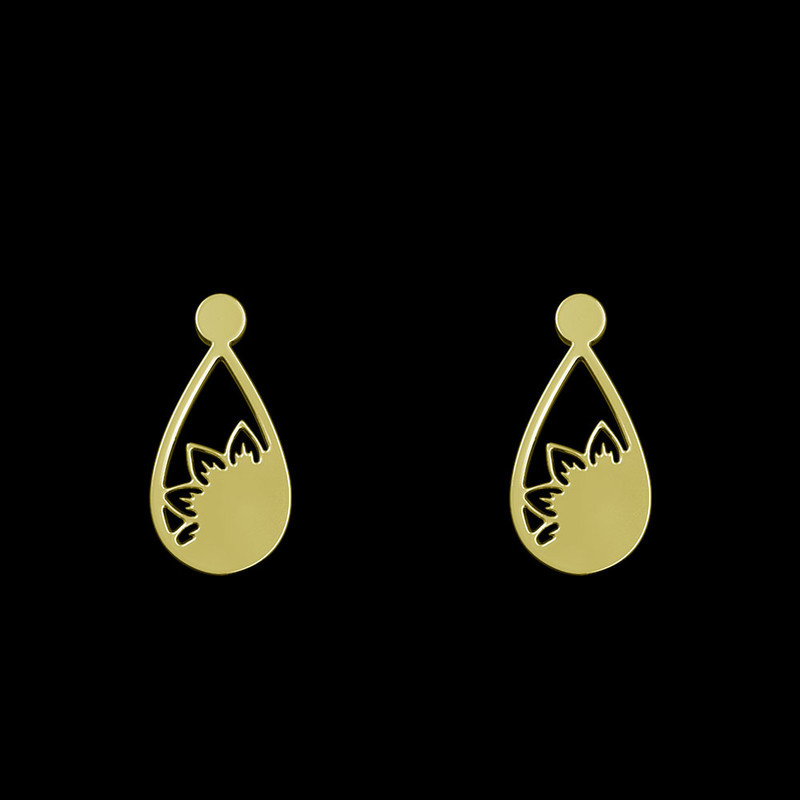 گوشواره طلا 18 عیار زنانه مدوپد مدل گل کد GA1-12661 گوشواره طلا 18 عیار زنانه مدوپد مدل گل کد GA1-12661