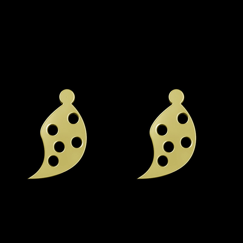 گوشواره طلا 18 عیار زنانه مدوپد مدل هندسی کد GA1-12677 گوشواره طلا 18 عیار زنانه مدوپد مدل هندسی کد GA1-12677