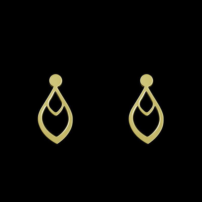 گوشواره طلا 18 عیار زنانه مدوپد مدل اشک کد GA1-12738 گوشواره طلا 18 عیار زنانه مدوپد مدل اشک کد GA1-12738