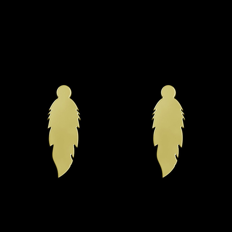 گوشواره طلا 18 عیار زنانه مدوپد مدل پر کد GA1-12785 گوشواره طلا 18 عیار زنانه مدوپد مدل پر کد GA1-12785