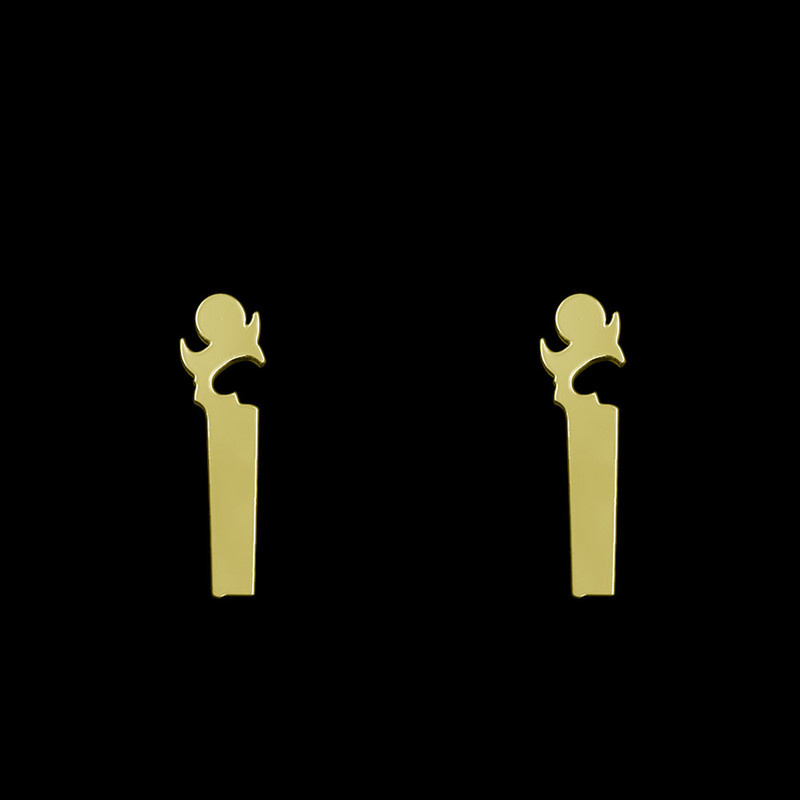 گوشواره طلا 18 عیار زنانه مدوپد مدل اره کد GA1-12934 گوشواره طلا 18 عیار زنانه مدوپد مدل اره کد GA1-12934