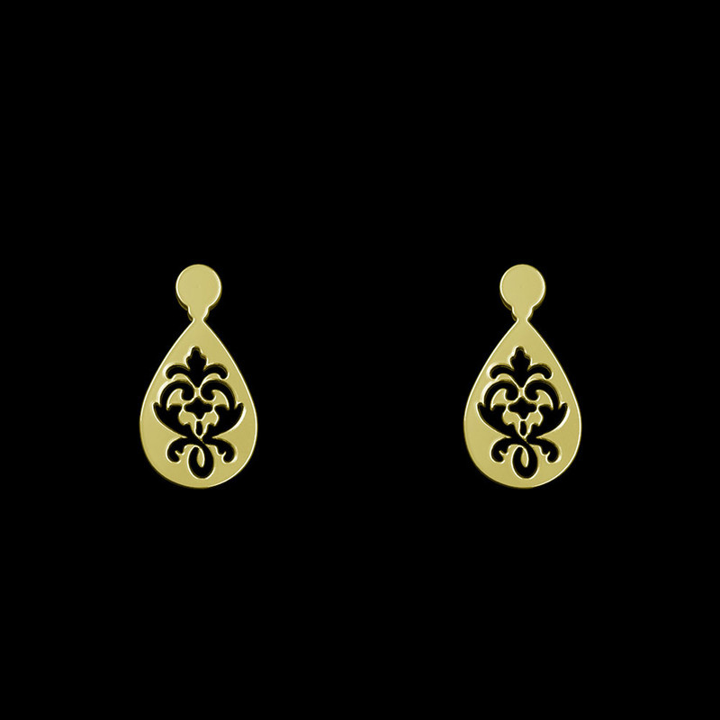 گوشواره طلا 18 عیار زنانه مدوپد مدل هندسی کد GA1-13230 گوشواره طلا 18 عیار زنانه مدوپد مدل هندسی کد GA1-13230