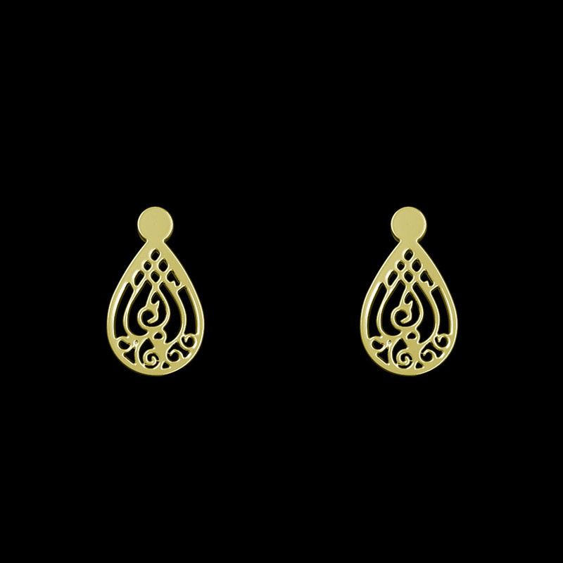 گوشواره طلا 18 عیار زنانه مدوپد مدل هندسی کد GA1-13350 گوشواره طلا 18 عیار زنانه مدوپد مدل هندسی کد GA1-13350