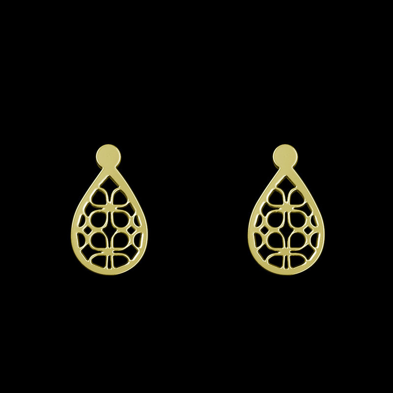 گوشواره طلا 18 عیار زنانه مدوپد مدل هندسی کد GA1-13716 گوشواره طلا 18 عیار زنانه مدوپد مدل هندسی کد GA1-13716