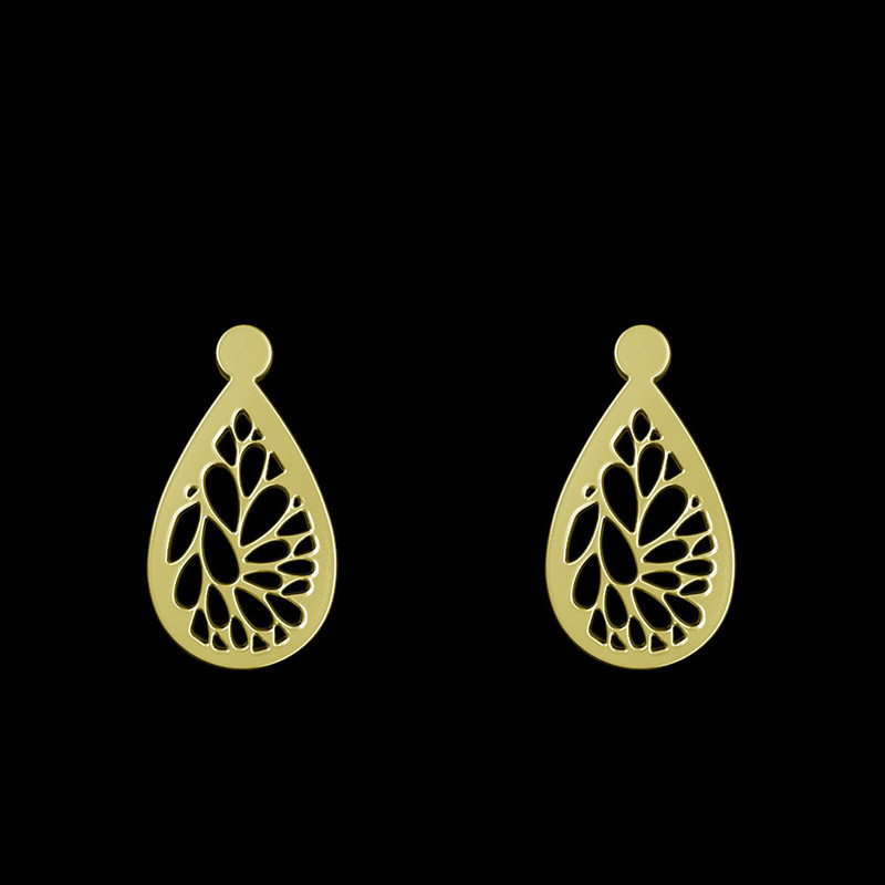 گوشواره طلا 18 عیار زنانه مدوپد مدل هندسی کد GA1-13850 گوشواره طلا 18 عیار زنانه مدوپد مدل هندسی کد GA1-13850