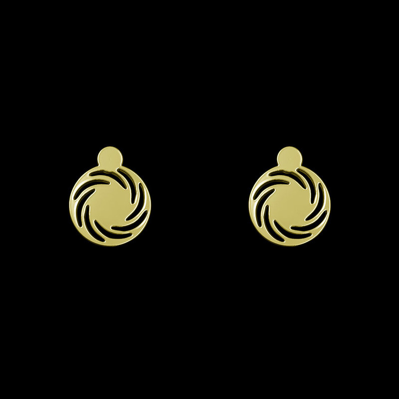 گوشواره طلا 18 عیار زنانه مدوپد مدل هندسی کد GA1-13873 گوشواره طلا 18 عیار زنانه مدوپد مدل هندسی کد GA1-13873