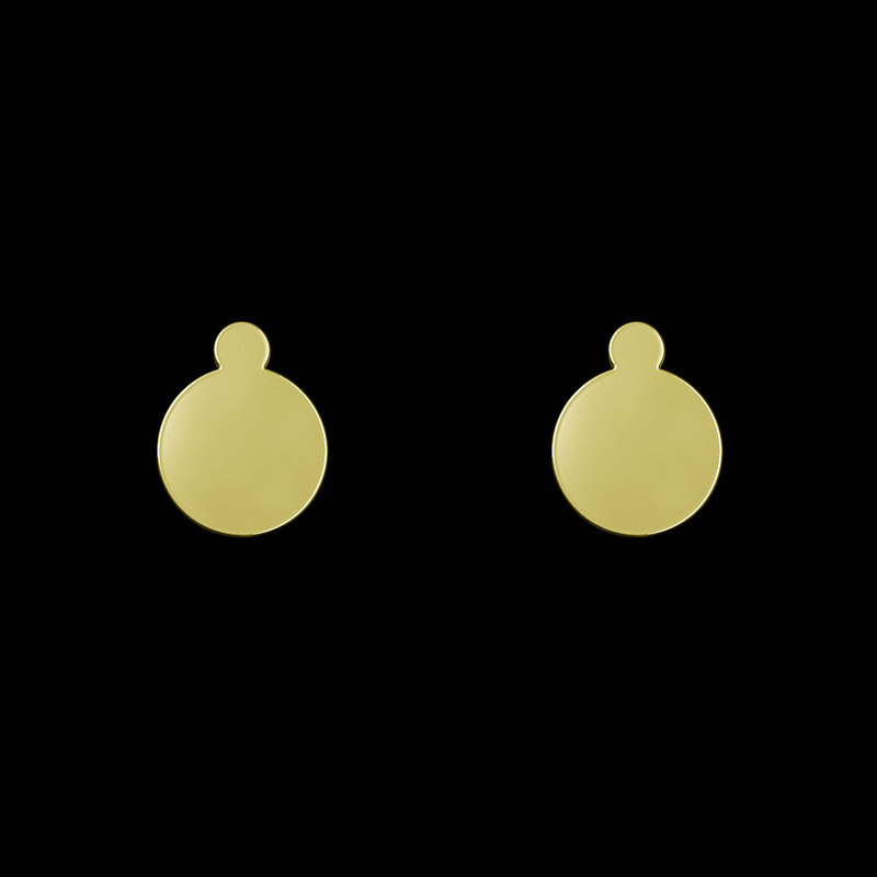 گوشواره طلا 18 عیار زنانه مدوپد مدل دایره کد GA1-13959 گوشواره طلا 18 عیار زنانه مدوپد مدل دایره کد GA1-13959