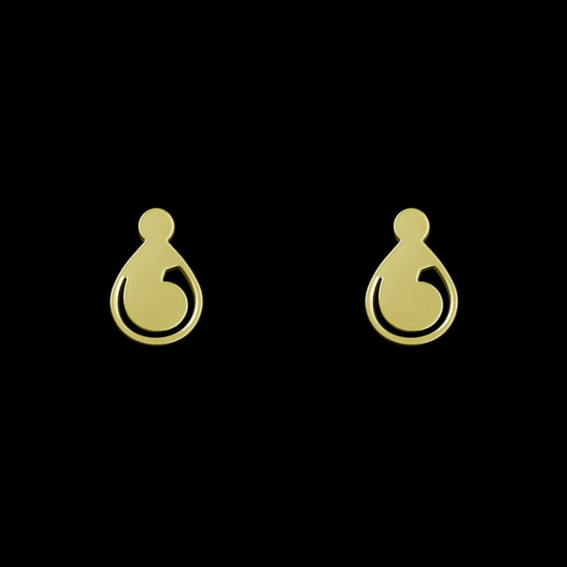 گوشواره طلا 18 عیار زنانه مدوپد مدل هندسی کد GA1-14234 گوشواره طلا 18 عیار زنانه مدوپد مدل هندسی کد GA1-14234