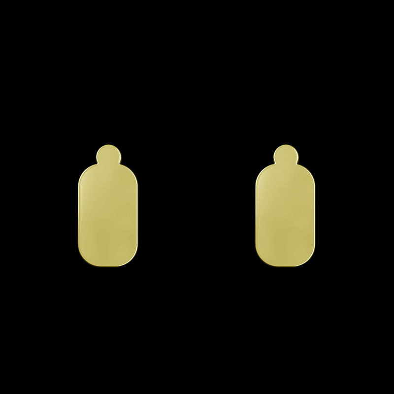 گوشواره طلا 18 عیار زنانه مدوپد مدل مستطیل کد GA1-14280 گوشواره طلا 18 عیار زنانه مدوپد مدل مستطیل کد GA1-14280