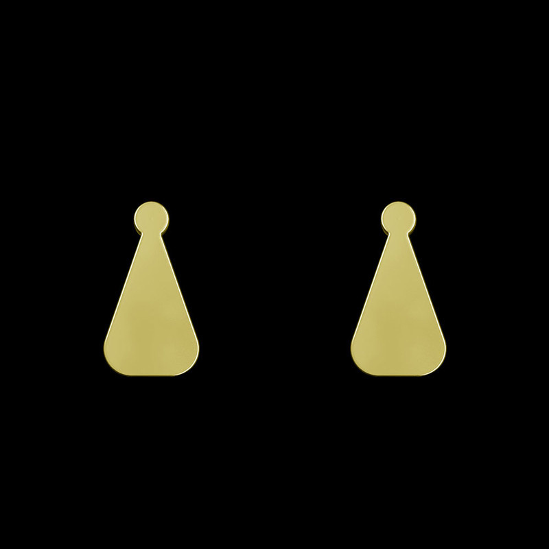 گوشواره طلا 18 عیار زنانه مدوپد مدل مثلث کد GA1-14292 گوشواره طلا 18 عیار زنانه مدوپد مدل مثلث کد GA1-14292