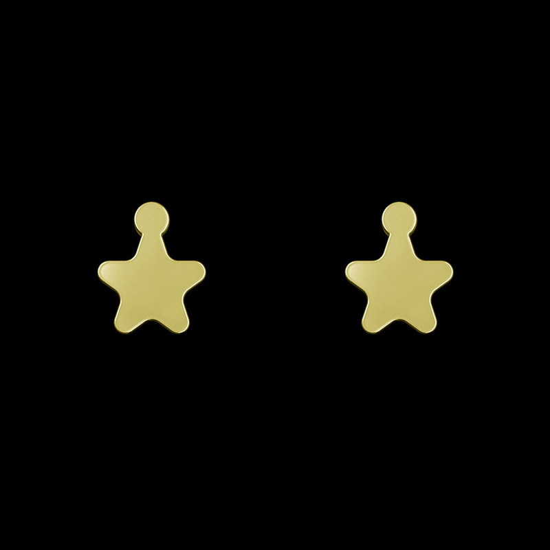 گوشواره طلا 18 عیار زنانه مدوپد مدل ستاره کد GA1-14582 گوشواره طلا 18 عیار زنانه مدوپد مدل ستاره کد GA1-14582