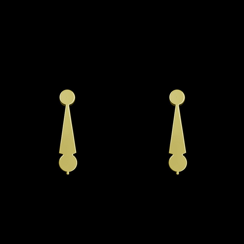 گوشواره طلا 18 عیار زنانه مدوپد مدل هندسی کد GA1-14925 گوشواره طلا 18 عیار زنانه مدوپد مدل هندسی کد GA1-14925