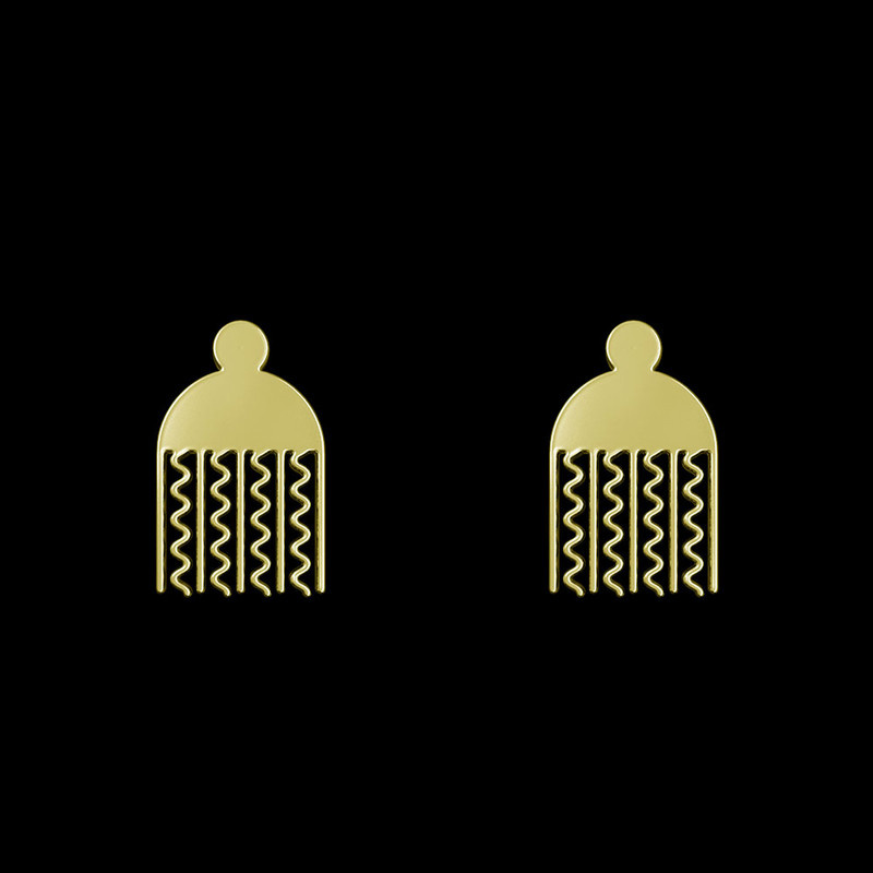 گوشواره طلا 18 عیار زنانه مدوپد مدل هندسی کد GA1-15031 گوشواره طلا 18 عیار زنانه مدوپد مدل هندسی کد GA1-15031