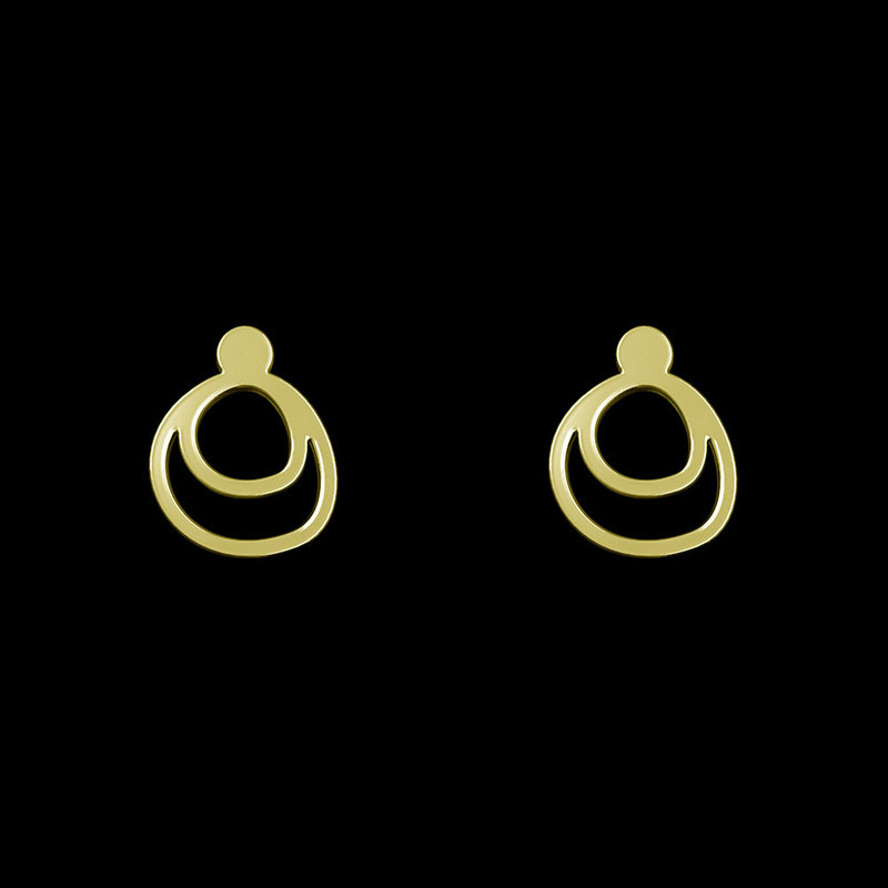 گوشواره طلا 18 عیار زنانه مدوپد مدل دایره کد GA1-15086 گوشواره طلا 18 عیار زنانه مدوپد مدل دایره کد GA1-15086