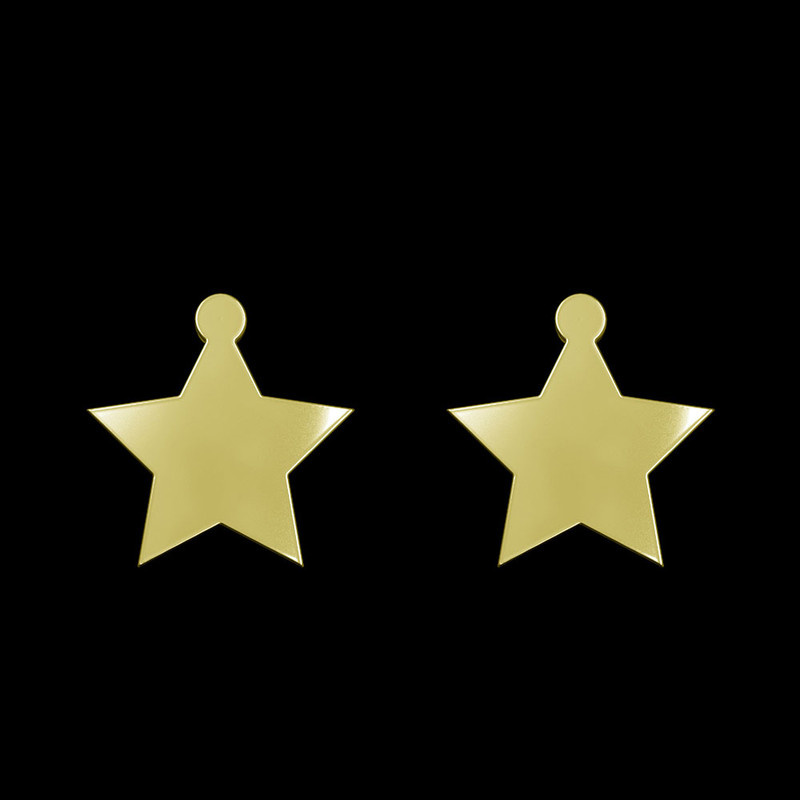 گوشواره طلا 18 عیار زنانه مدوپد مدل ستاره کد GA1-15483 گوشواره طلا 18 عیار زنانه مدوپد مدل ستاره کد GA1-15483