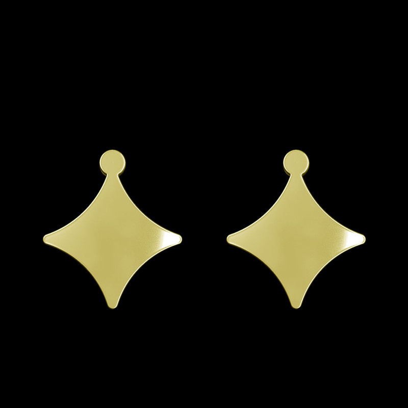 گوشواره طلا 18 عیار زنانه مدوپد مدل ستاره کد GA1-15513 گوشواره طلا 18 عیار زنانه مدوپد مدل ستاره کد GA1-15513