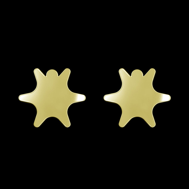 گوشواره طلا 18 عیار زنانه مدوپد مدل ستاره کد GA1-15519 گوشواره طلا 18 عیار زنانه مدوپد مدل ستاره کد GA1-15519