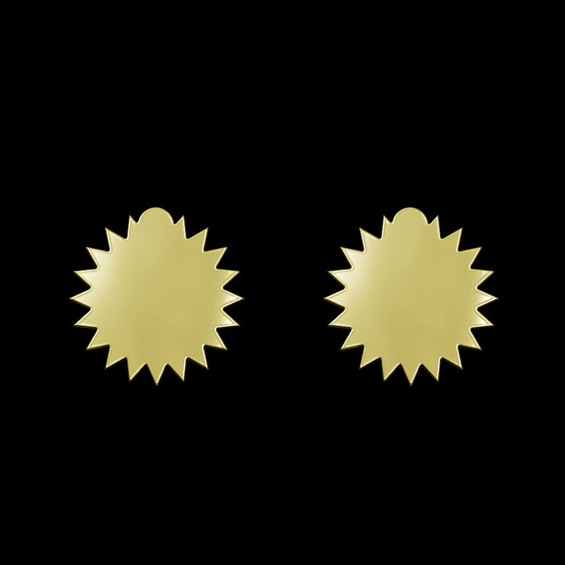 گوشواره طلا 18 عیار زنانه مدوپد مدل ستاره کد GA1-15593 گوشواره طلا 18 عیار زنانه مدوپد مدل ستاره کد GA1-15593