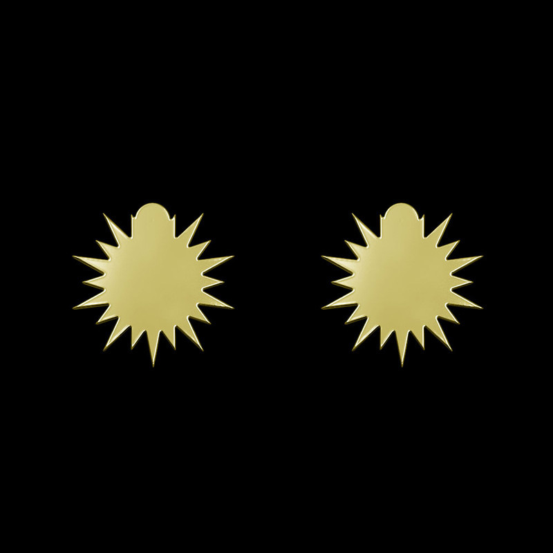 گوشواره طلا 18 عیار زنانه مدوپد مدل ستاره کد GA1-15624 گوشواره طلا 18 عیار زنانه مدوپد مدل ستاره کد GA1-15624