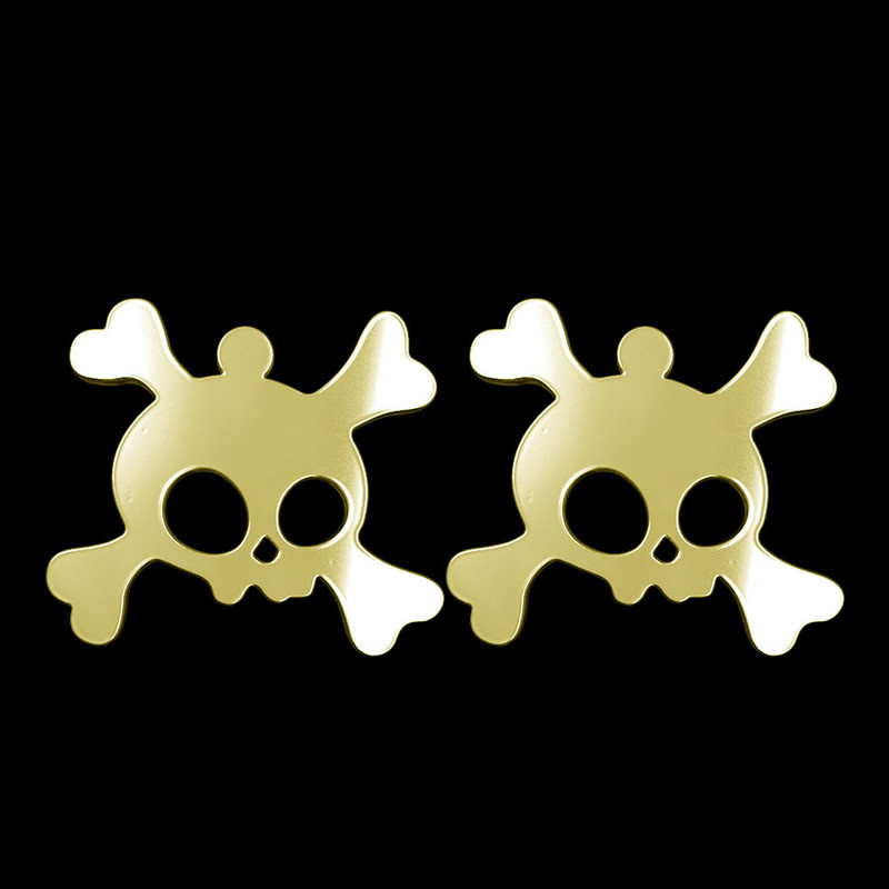 گوشواره طلا 18 عیار زنانه مدوپد مدل جمجمه کد GA1-15661 گوشواره طلا 18 عیار زنانه مدوپد مدل جمجمه کد GA1-15661