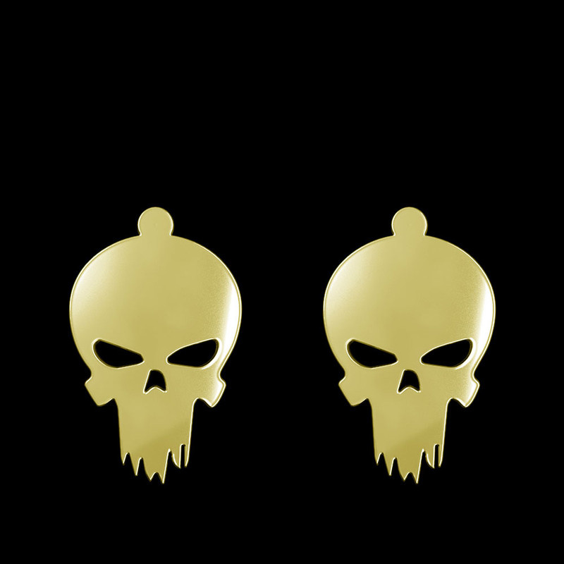 گوشواره طلا 18 عیار زنانه مدوپد مدل جمجمه کد GA1-15672 گوشواره طلا 18 عیار زنانه مدوپد مدل جمجمه کد GA1-15672