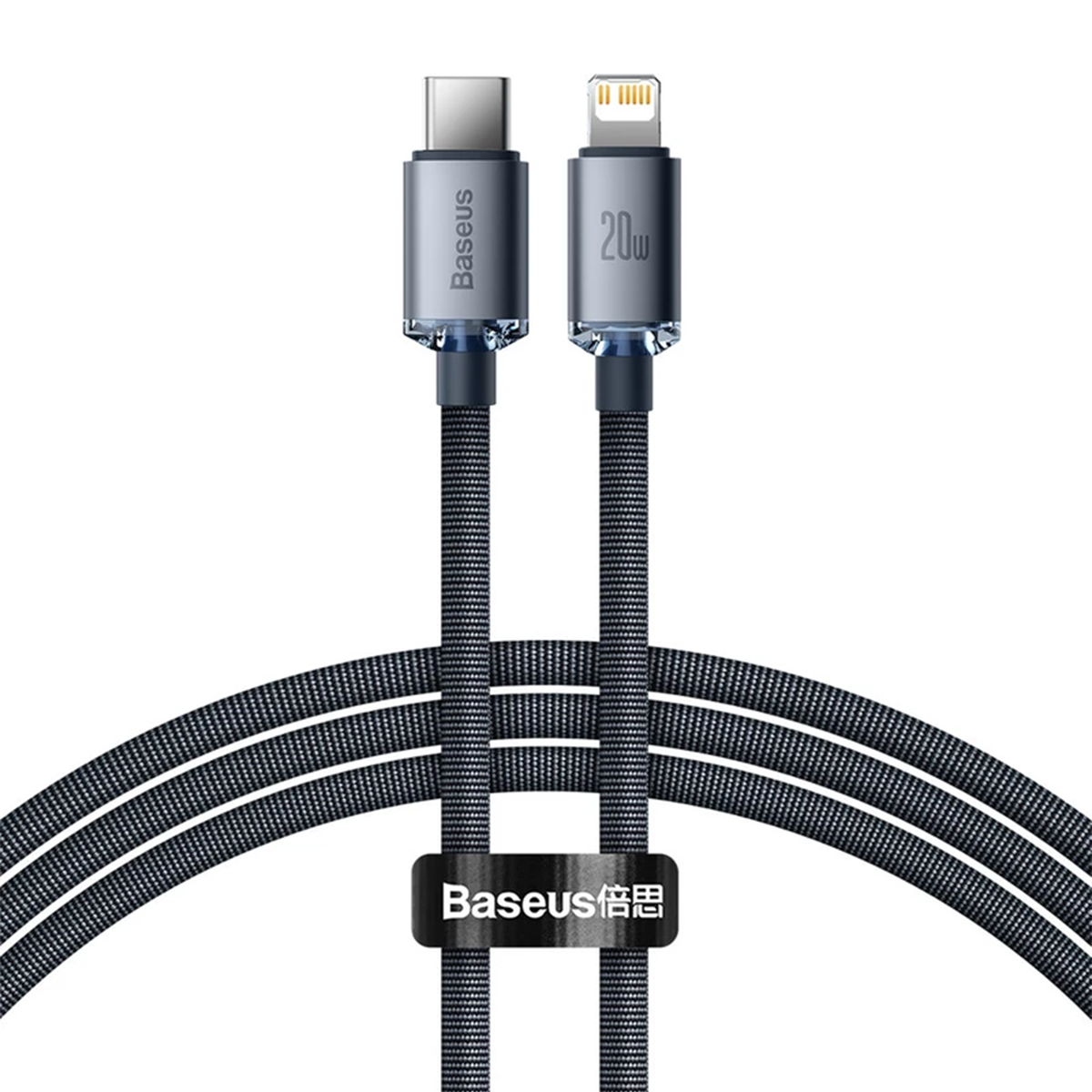 کابل تایپ سی به لایتنینگ باسئوس مدل CAJY0002 طول 1.2 متر