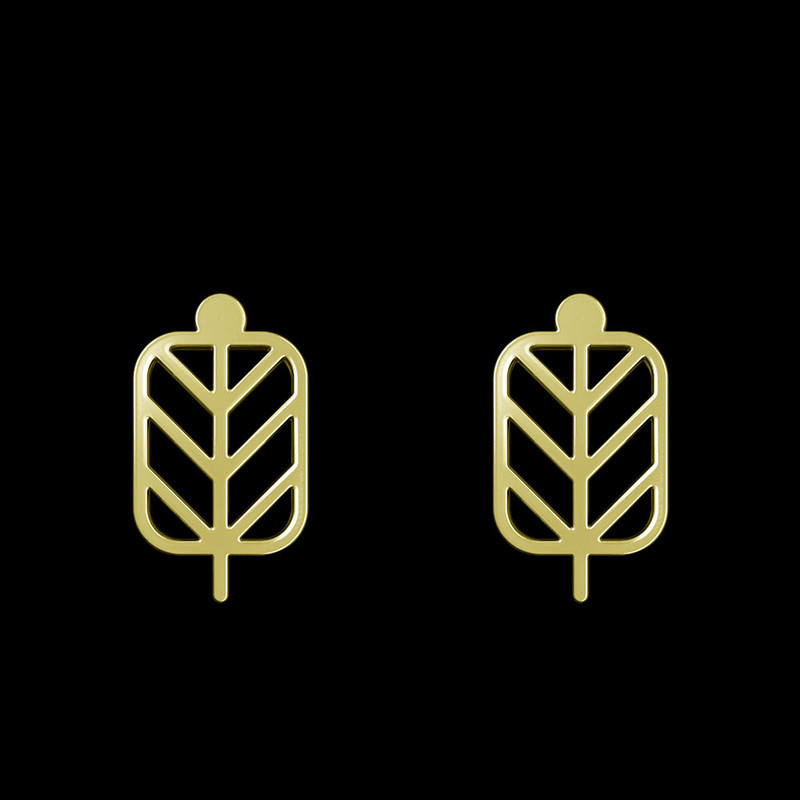 گوشواره طلا 18 عیار زنانه مدوپد مدل برگ کد GA1-15941 گوشواره طلا 18 عیار زنانه مدوپد مدل برگ کد GA1-15941