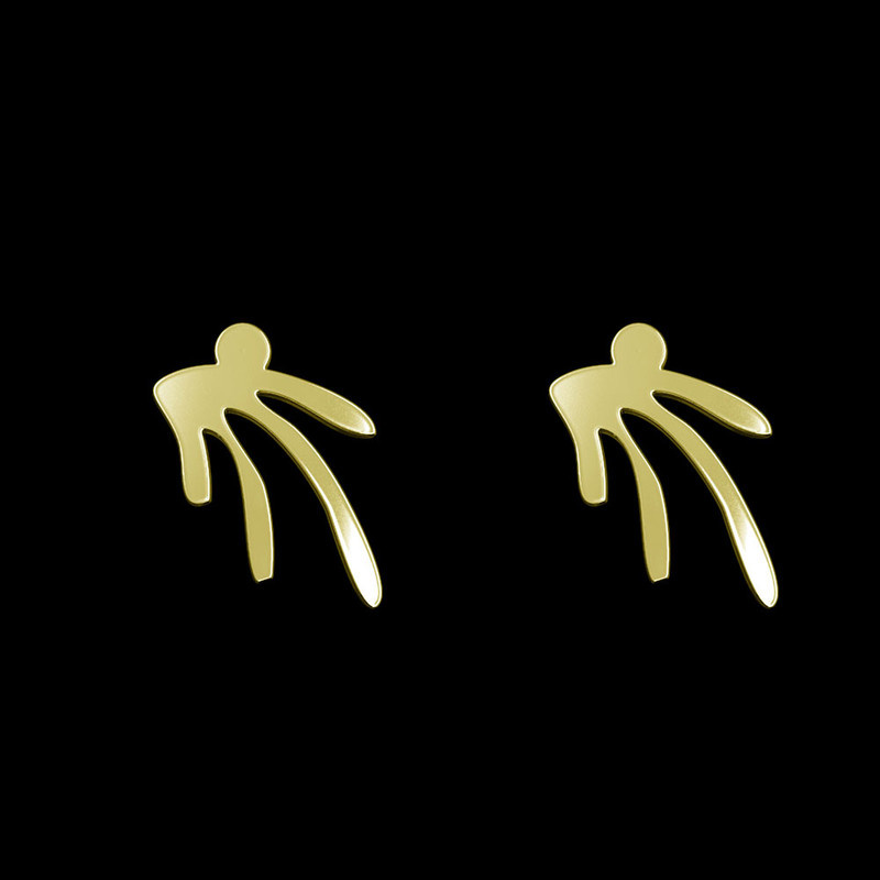 گوشواره طلا 18 عیار زنانه مدوپد مدل هندسی کد GA1-16113 گوشواره طلا 18 عیار زنانه مدوپد مدل هندسی کد GA1-16113