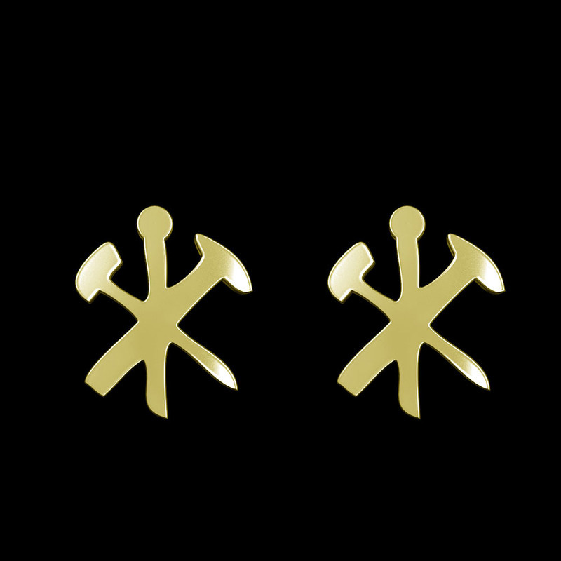 گوشواره طلا 18 عیار زنانه مدوپد مدل هندسی کد GA1-16122 گوشواره طلا 18 عیار زنانه مدوپد مدل هندسی کد GA1-16122