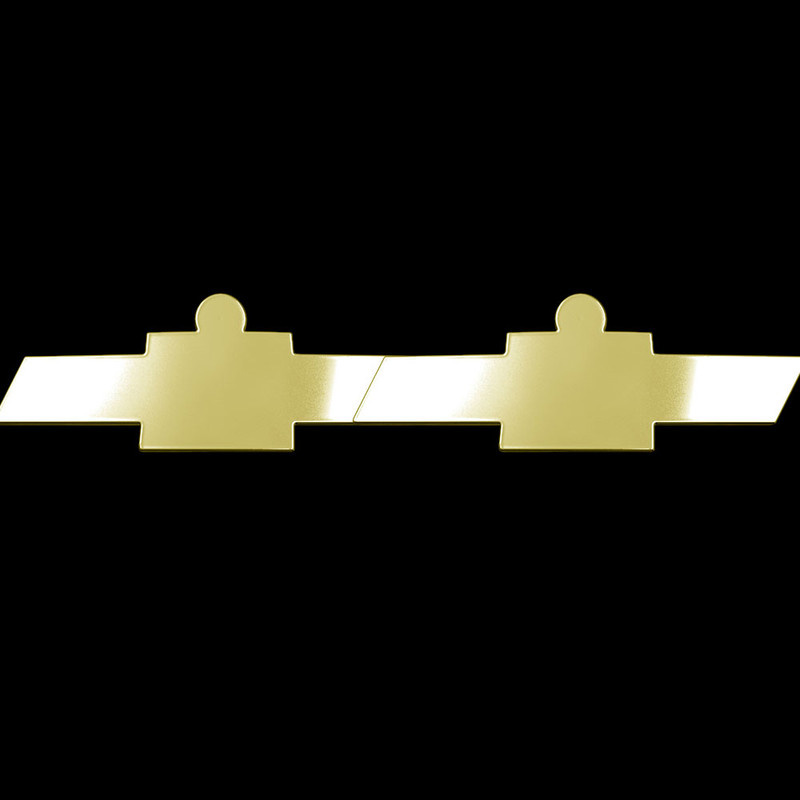 گوشواره طلا 18 عیار زنانه مدوپد مدل شورلت کد GA1-16234