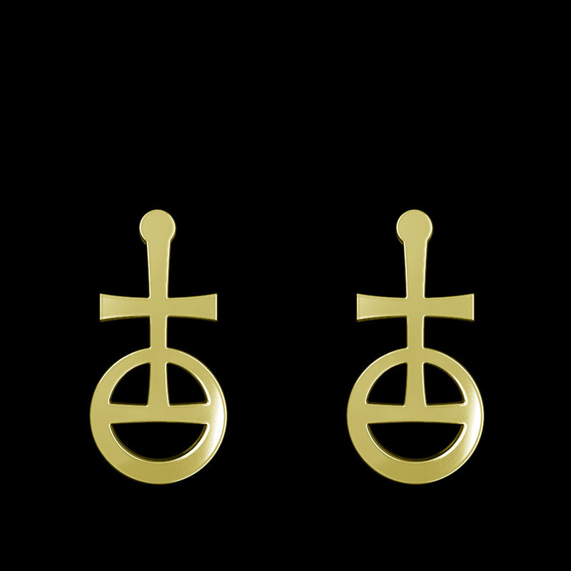 گوشواره طلا 18 عیار زنانه مدوپد مدل هندسی کد GA1-16259 گوشواره طلا 18 عیار زنانه مدوپد مدل هندسی کد GA1-16259