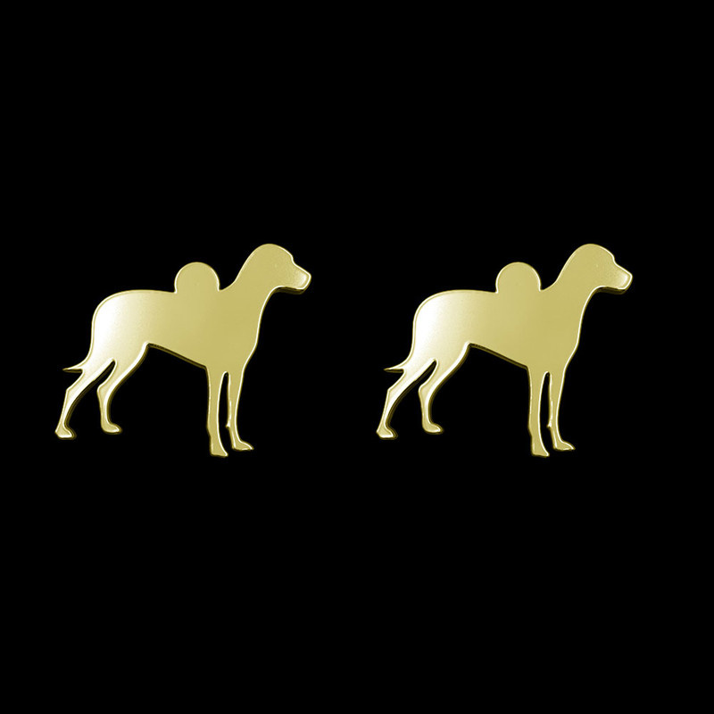 گوشواره طلا 18 عیار زنانه مدوپد مدل سگ کد GA1-16323 گوشواره طلا 18 عیار زنانه مدوپد مدل سگ کد GA1-16323