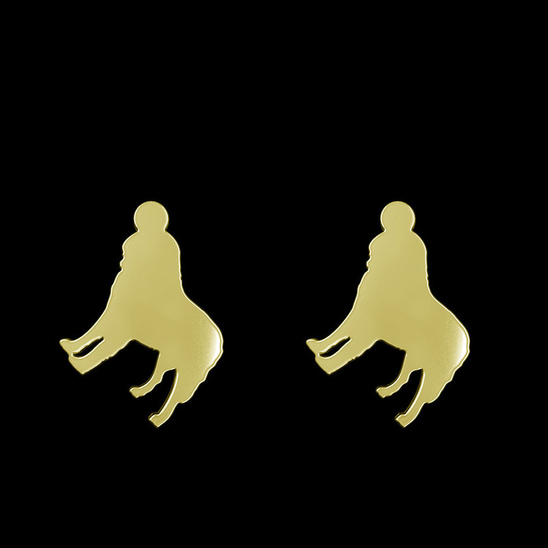 گوشواره طلا 18 عیار زنانه مدوپد مدل سگ کد GA1-16517 گوشواره طلا 18 عیار زنانه مدوپد مدل سگ کد GA1-16517