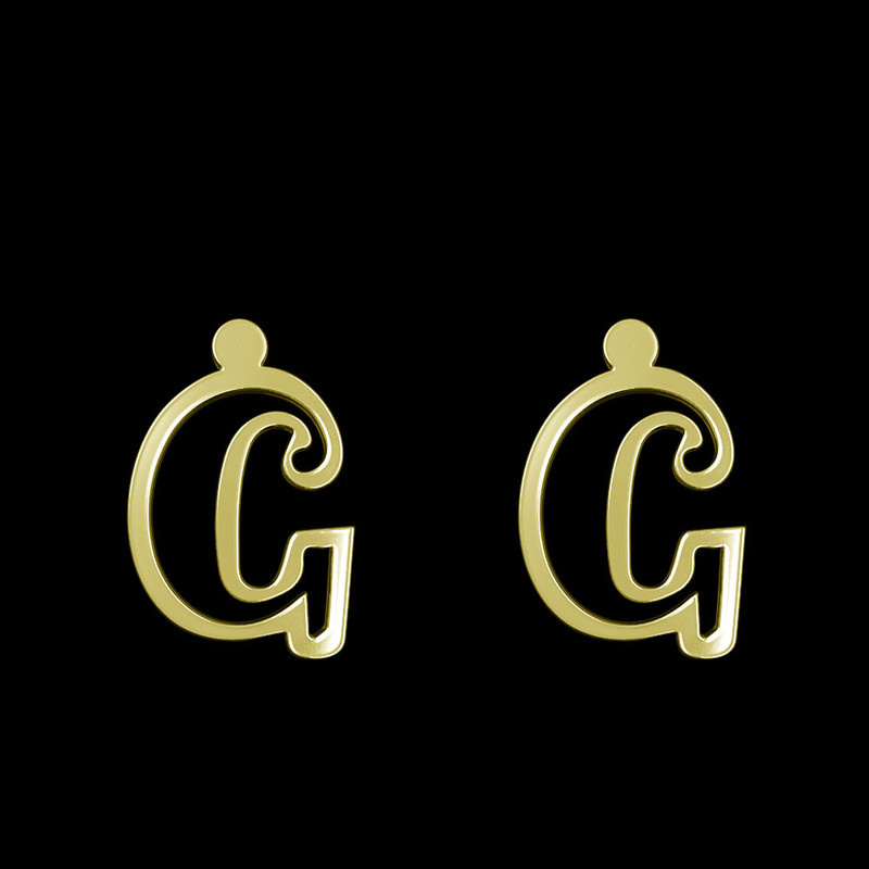 گوشواره طلا 18 عیار زنانه مدوپد مدل حرف G کد GA1-16687 گوشواره طلا 18 عیار زنانه مدوپد مدل حرف G کد GA1-16687