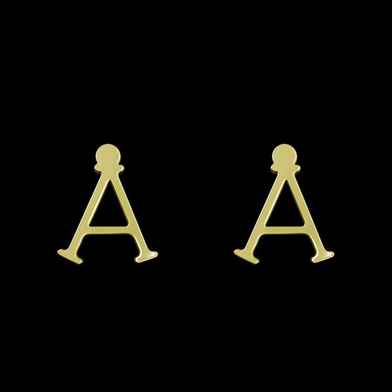 گوشواره طلا 18 عیار زنانه مدوپد مدل حرف A کد GA1-16965 گوشواره طلا 18 عیار زنانه مدوپد مدل حرف A کد GA1-16965