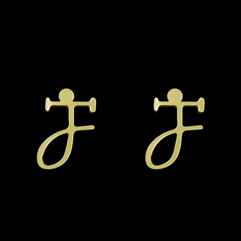 گوشواره طلا 18 عیار زنانه مدوپد مدل حرف J کد GA1-16974 گوشواره طلا 18 عیار زنانه مدوپد مدل حرف J کد GA1-16974