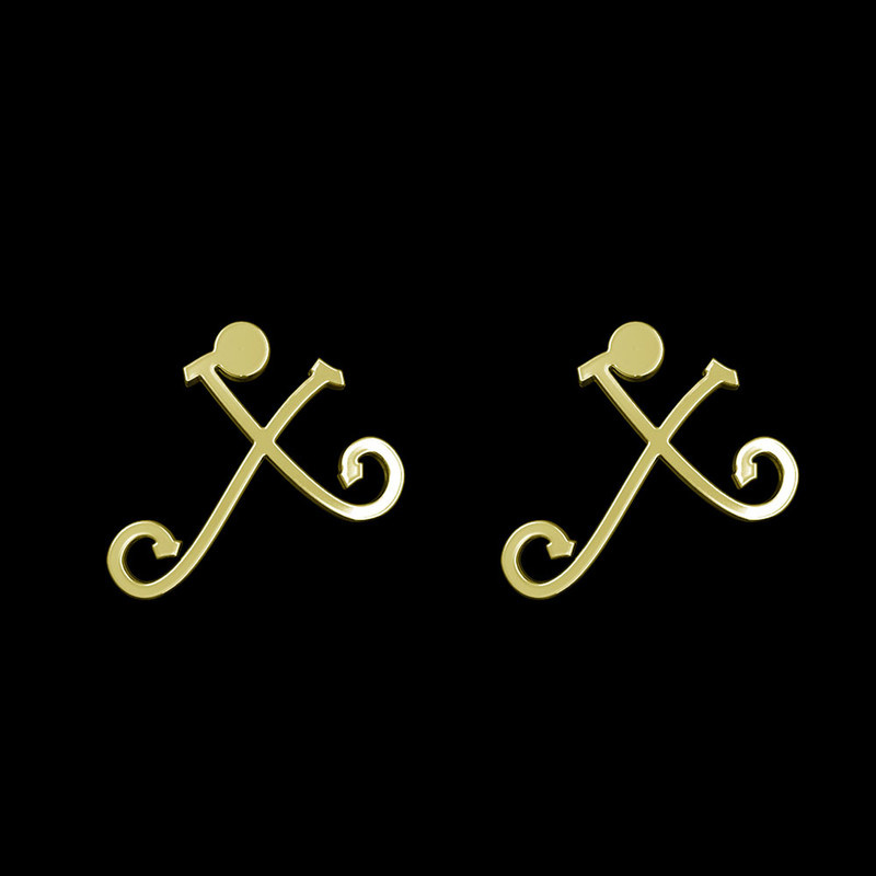 گوشواره طلا 18 عیار زنانه مدوپد مدل حرف X کد GA1-17040 گوشواره طلا 18 عیار زنانه مدوپد مدل حرف X کد GA1-17040