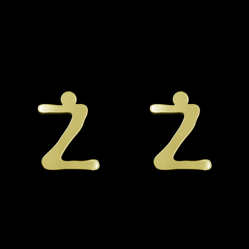 گوشواره طلا 18 عیار زنانه مدوپد مدل حرف Z کد GA1-17094 گوشواره طلا 18 عیار زنانه مدوپد مدل حرف Z کد GA1-17094